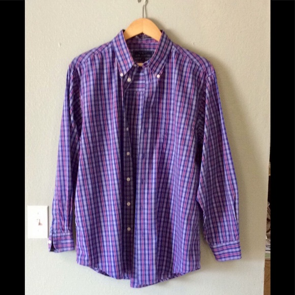 JOHN ASHFORD Button Down Dress Shirt 👔 - Picture 3 of 5